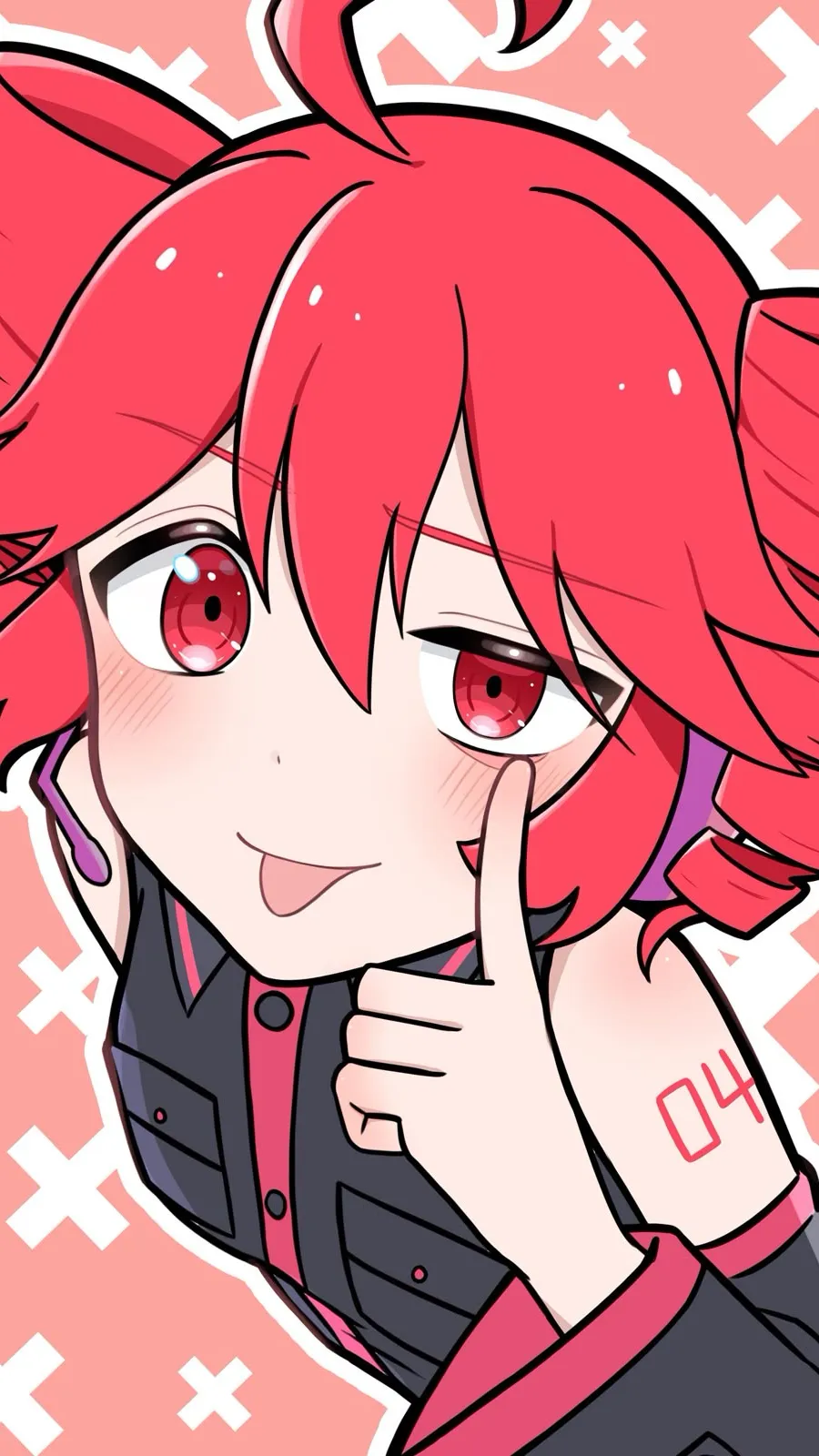 ai character: 🎤Teto🎼 background