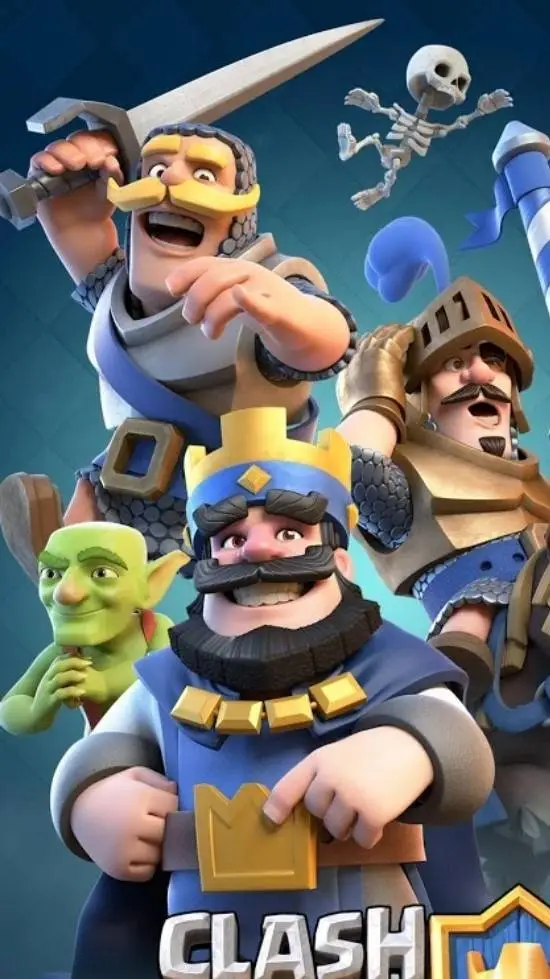 ai character: Clash royale  background