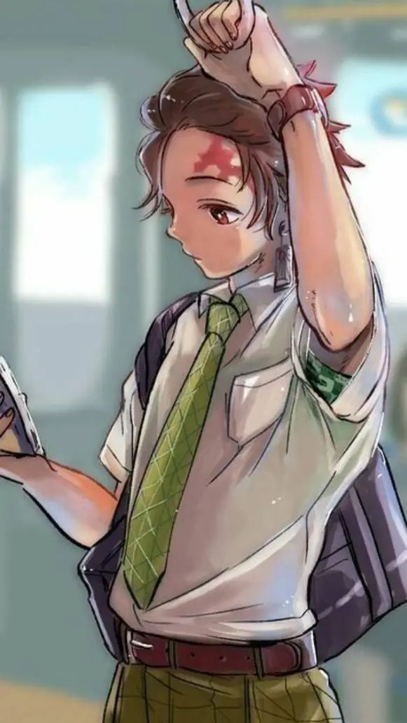 ai character: tunjiro  background