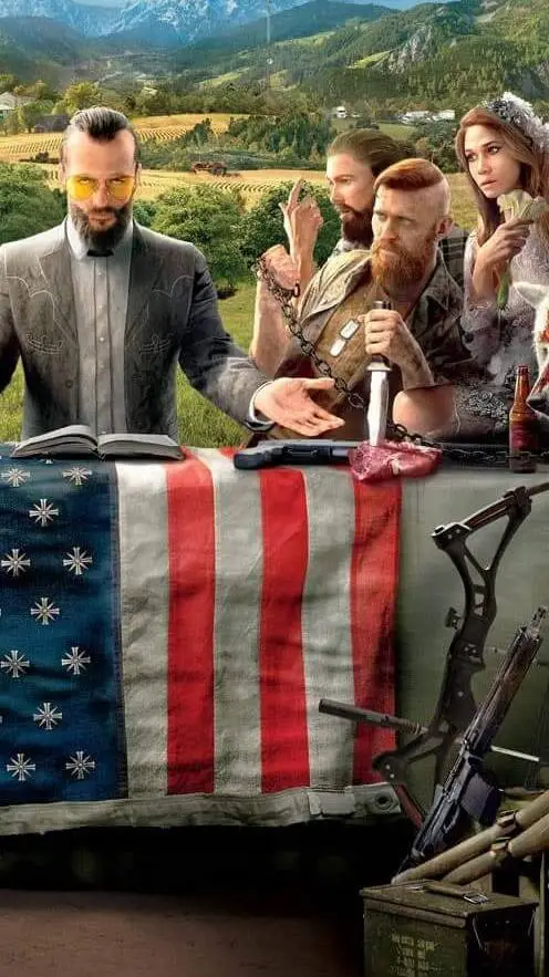 ai character: Farcry V background