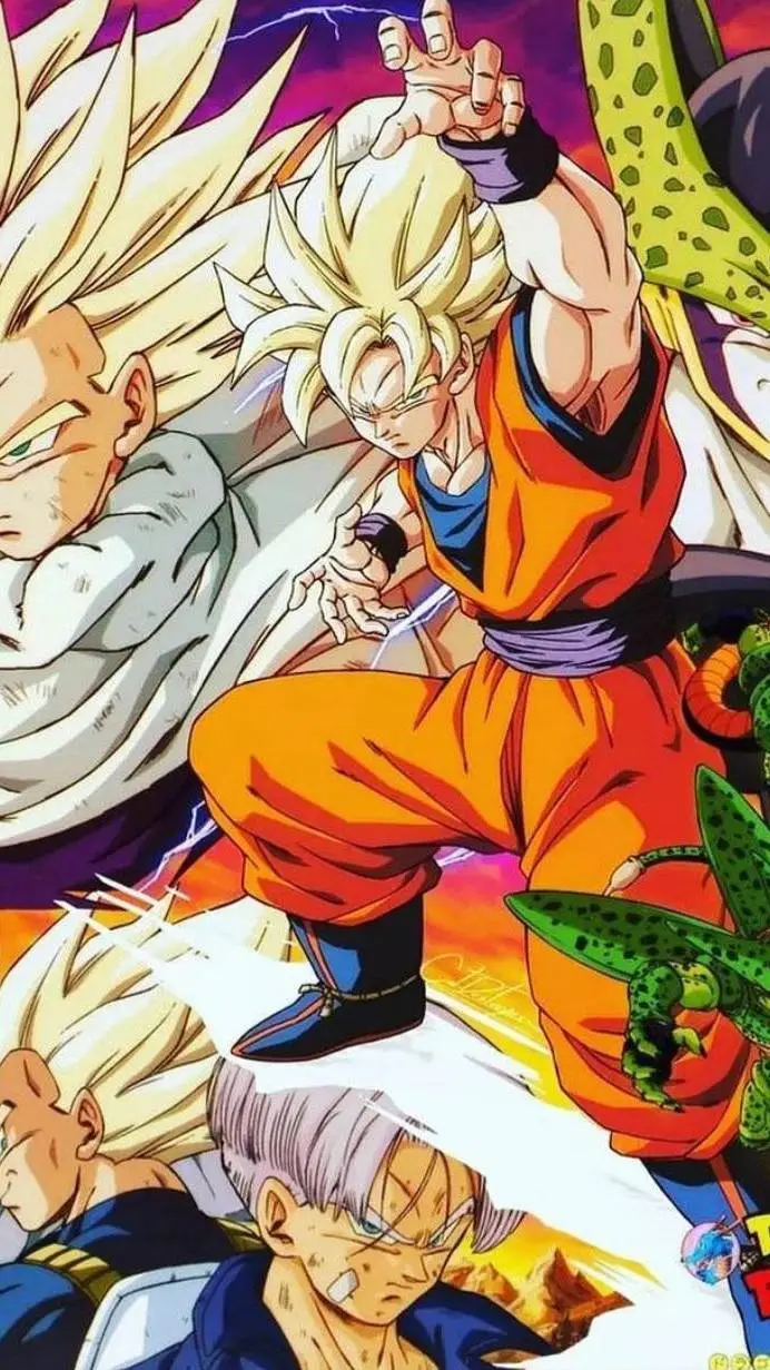 ai character: 🐉DBZ Cell Saga🐉 background