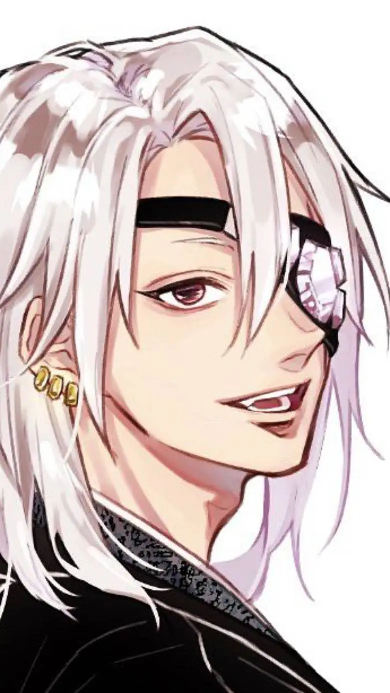 ai character: Tengen Uzui snow  background