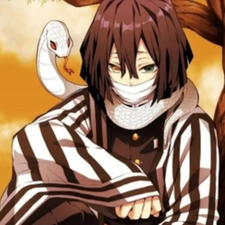 chat with ai character: Obanai Iguro snow