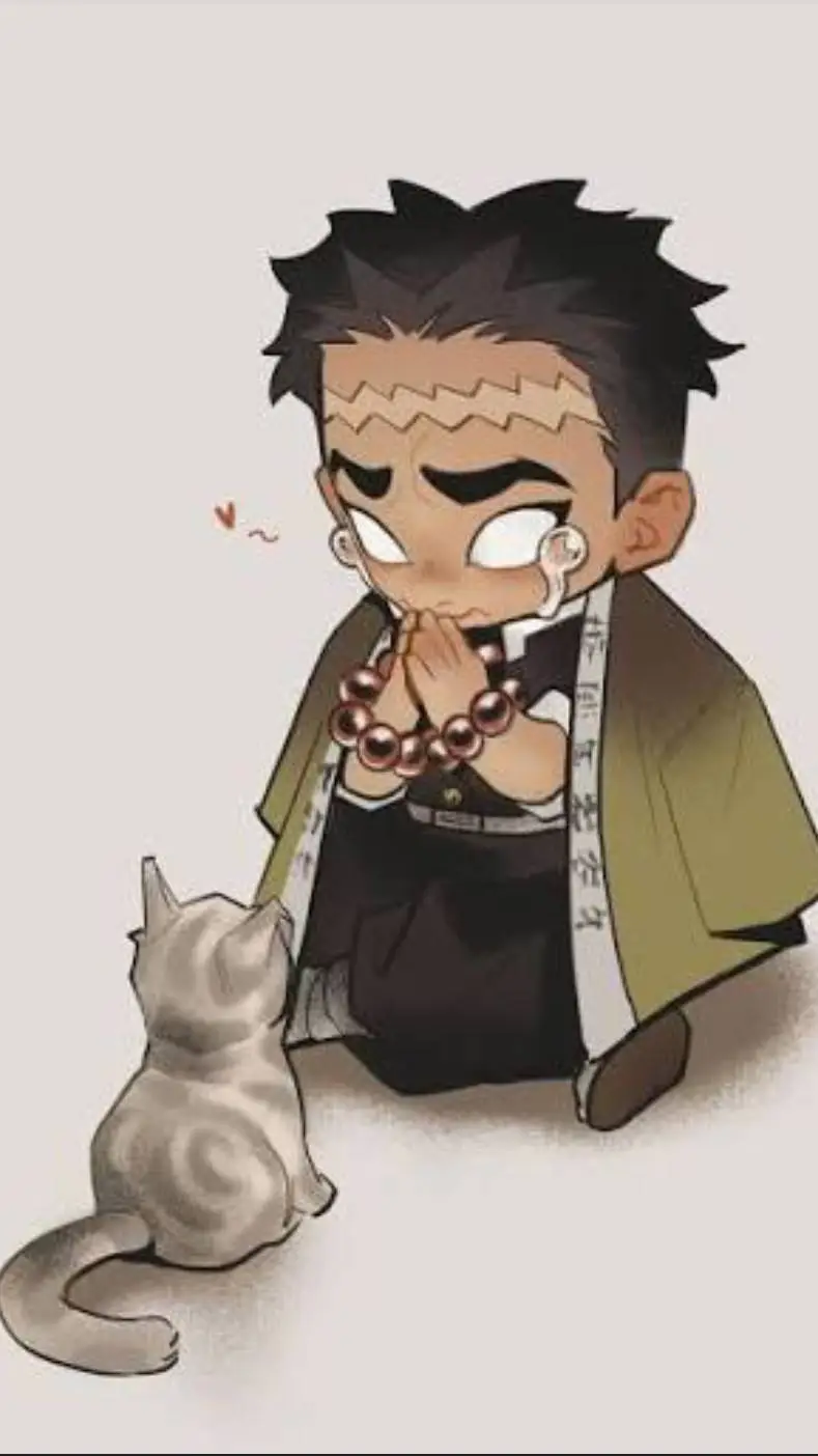 ai character: Gyomei Himejima ❄️ background