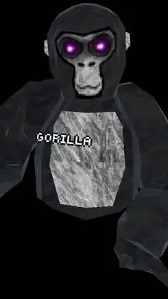 ai character: gorilla  background