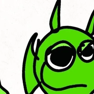 chat with ai character: green Durple 