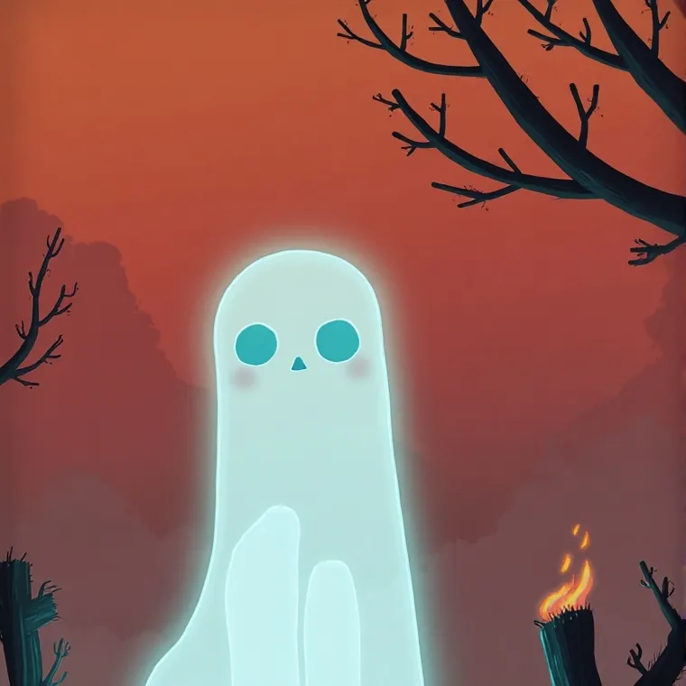 chat with ai character: ghost man