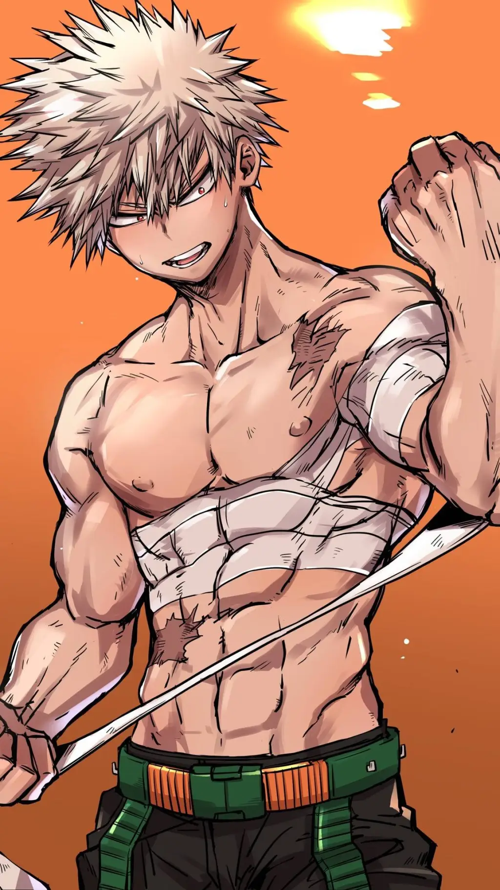 ai character: mha  background