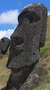 ai character: cabeção de Páscoa background