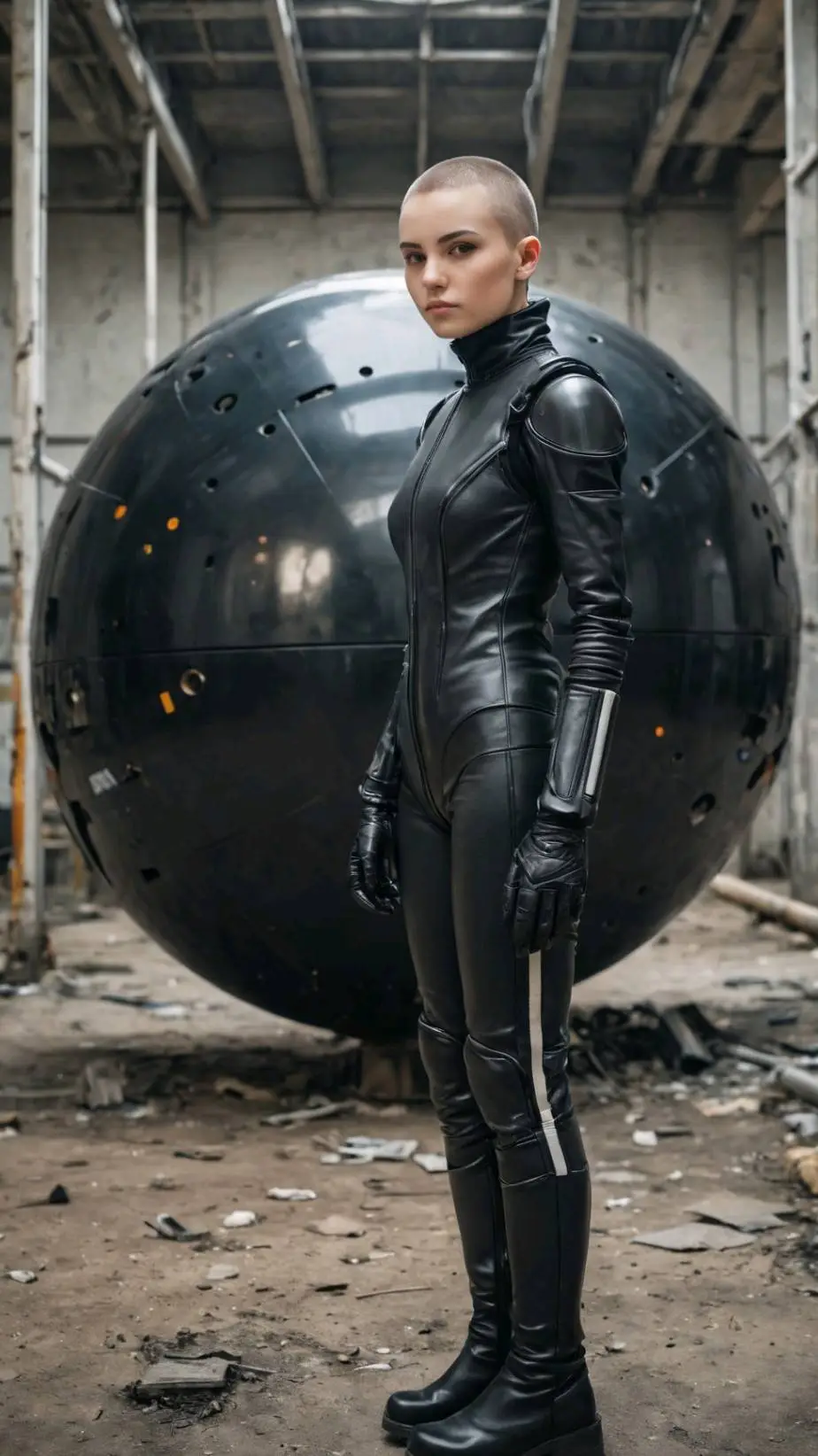 ai character: ai orb ship background