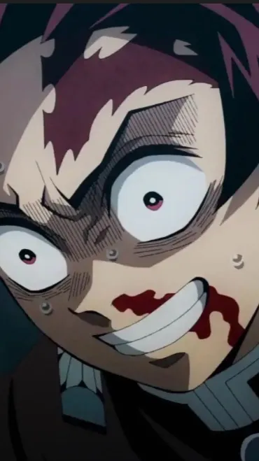 ai character: Tanjiro in heat background