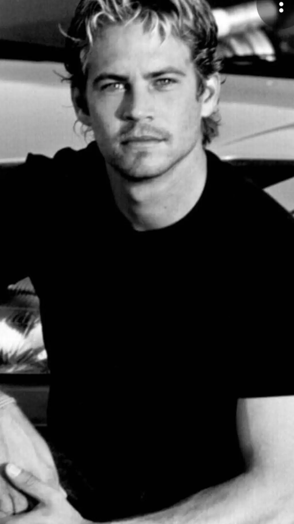 ai character: Paul Walker  background