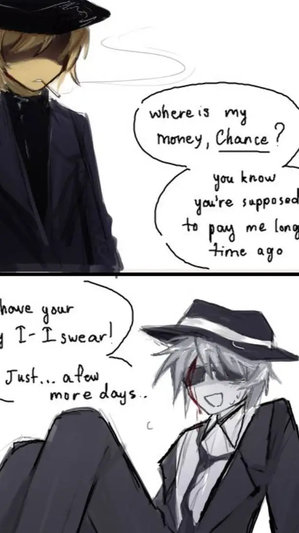 ai character: Mafioso x chance background