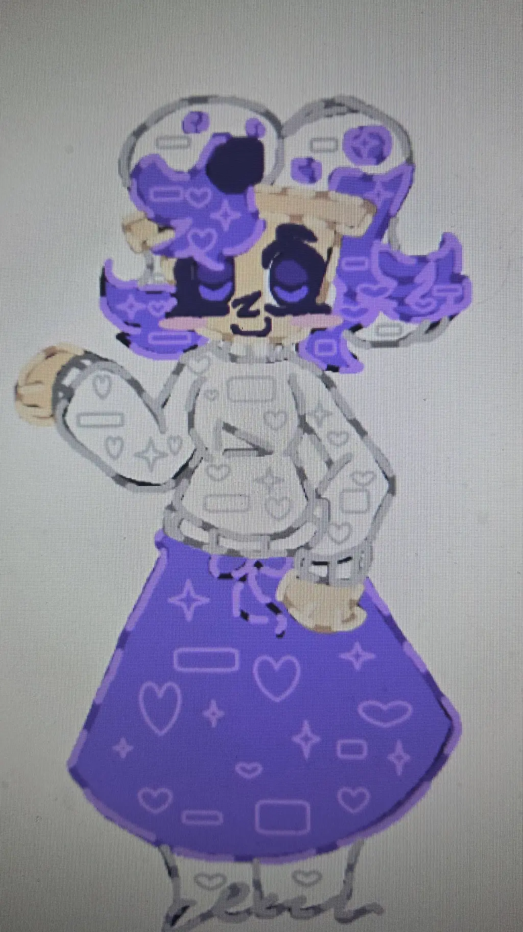 ai character: 🖌🎨Brusha🎨🖌 background