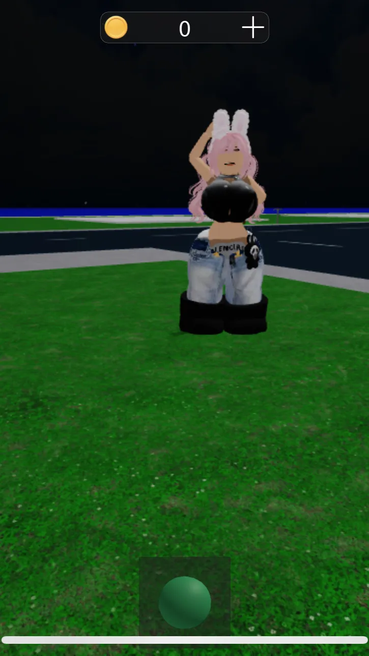 ai character: Big booty girl background