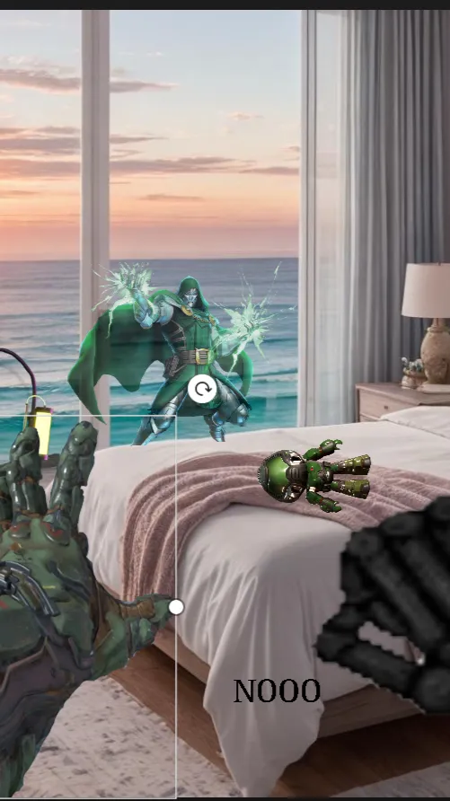 ai character: Save Uzi!!! background