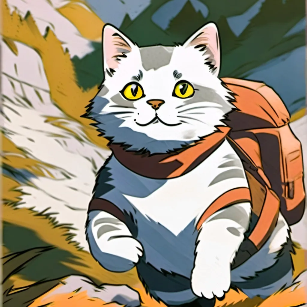 chat with ai character: El gato explorador
