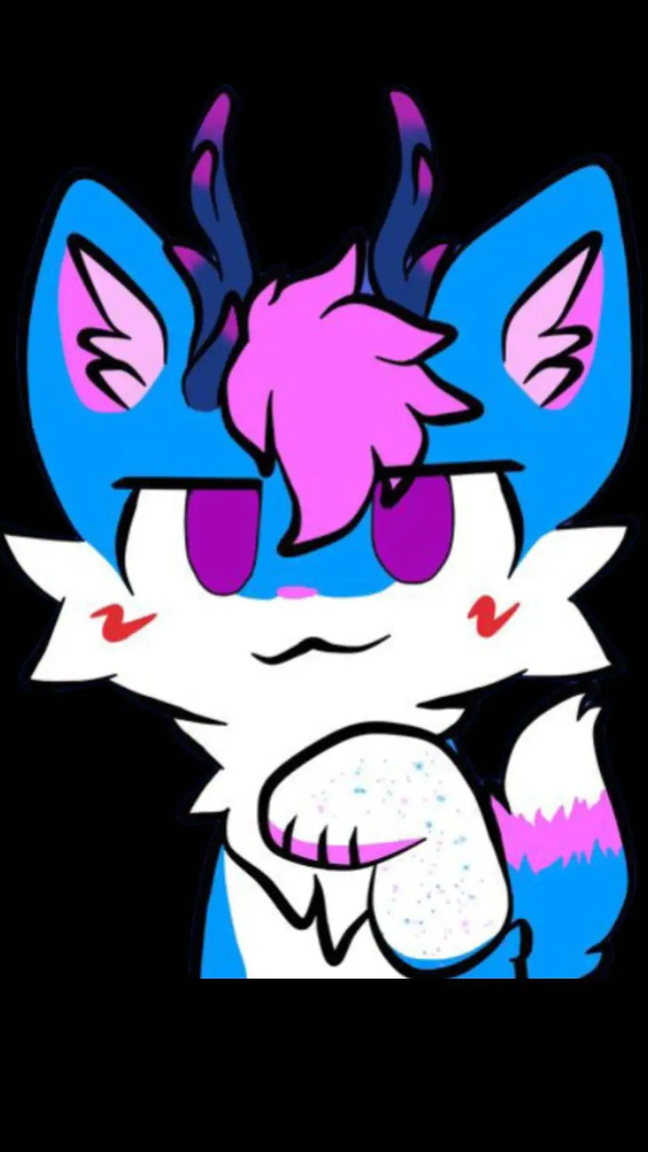 ai character: girlkisser  background