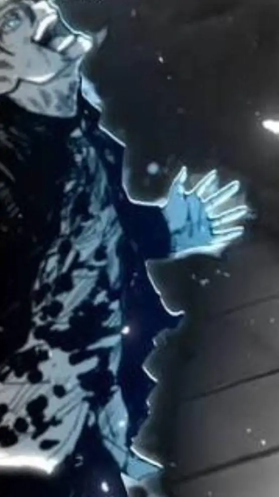 ai character: Gojo on crack R background