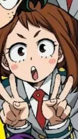 ai character: Uraraka background