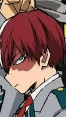 ai character: SHOTO TODOROKI background