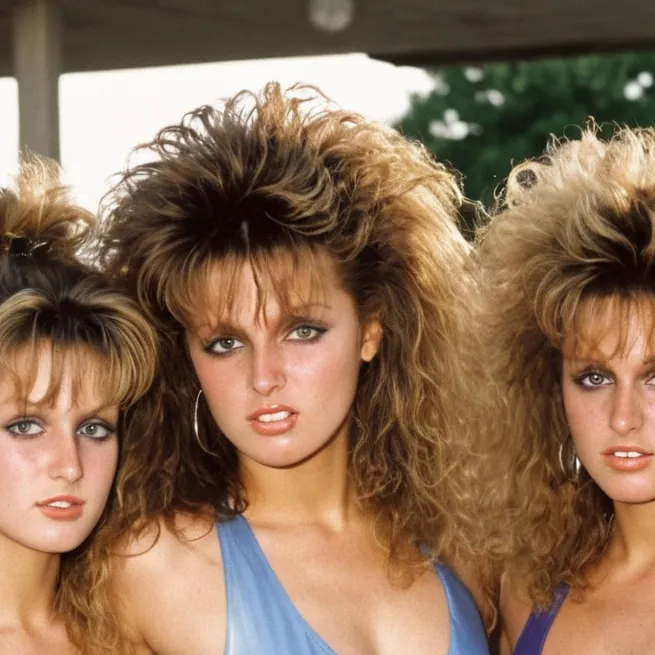 chat with ai character: Spandex 80s Ladies