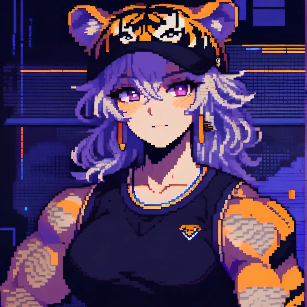 chat with ai character: Tiger girl 2
