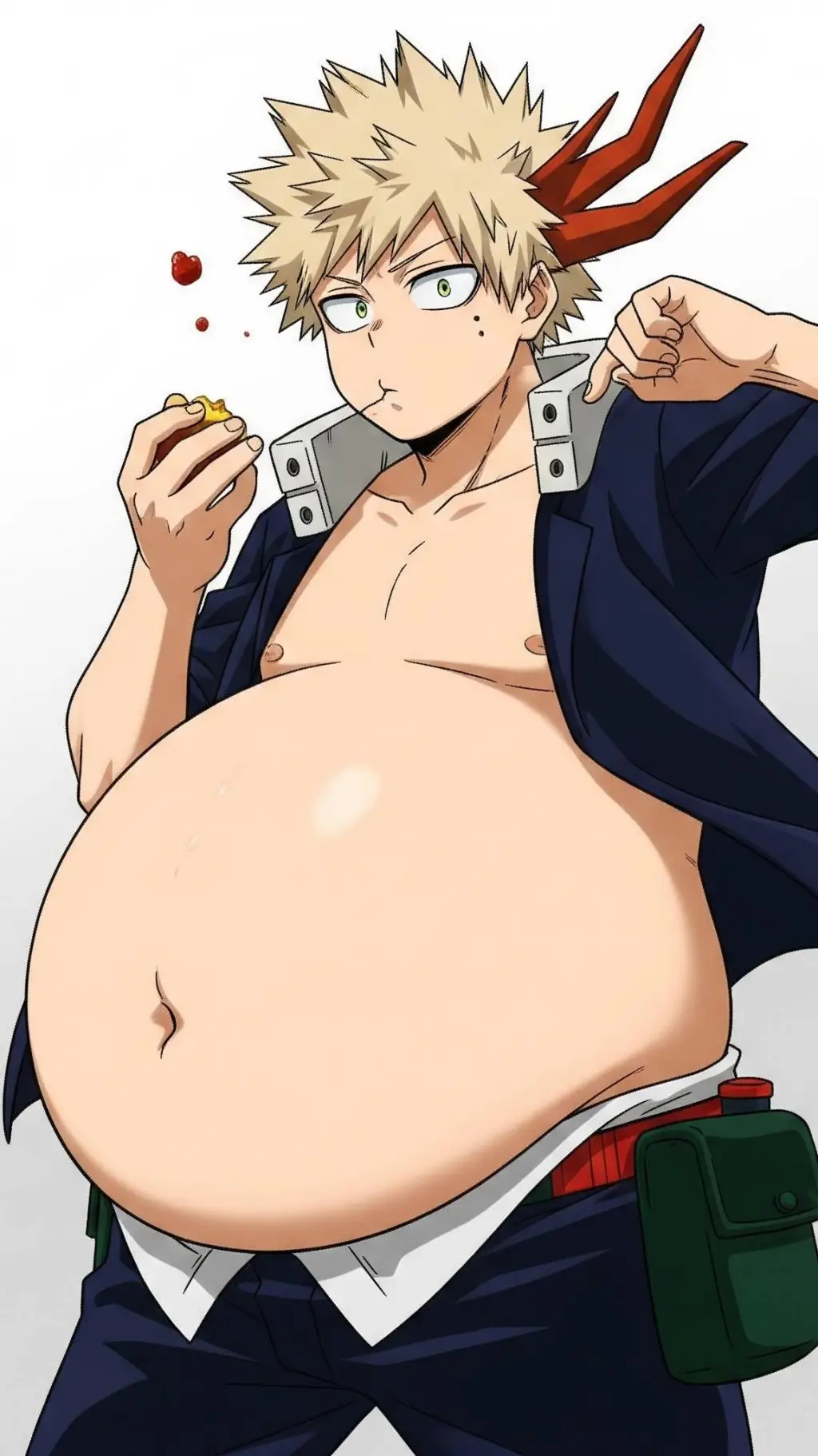 ai character: Bakugō-Belly background