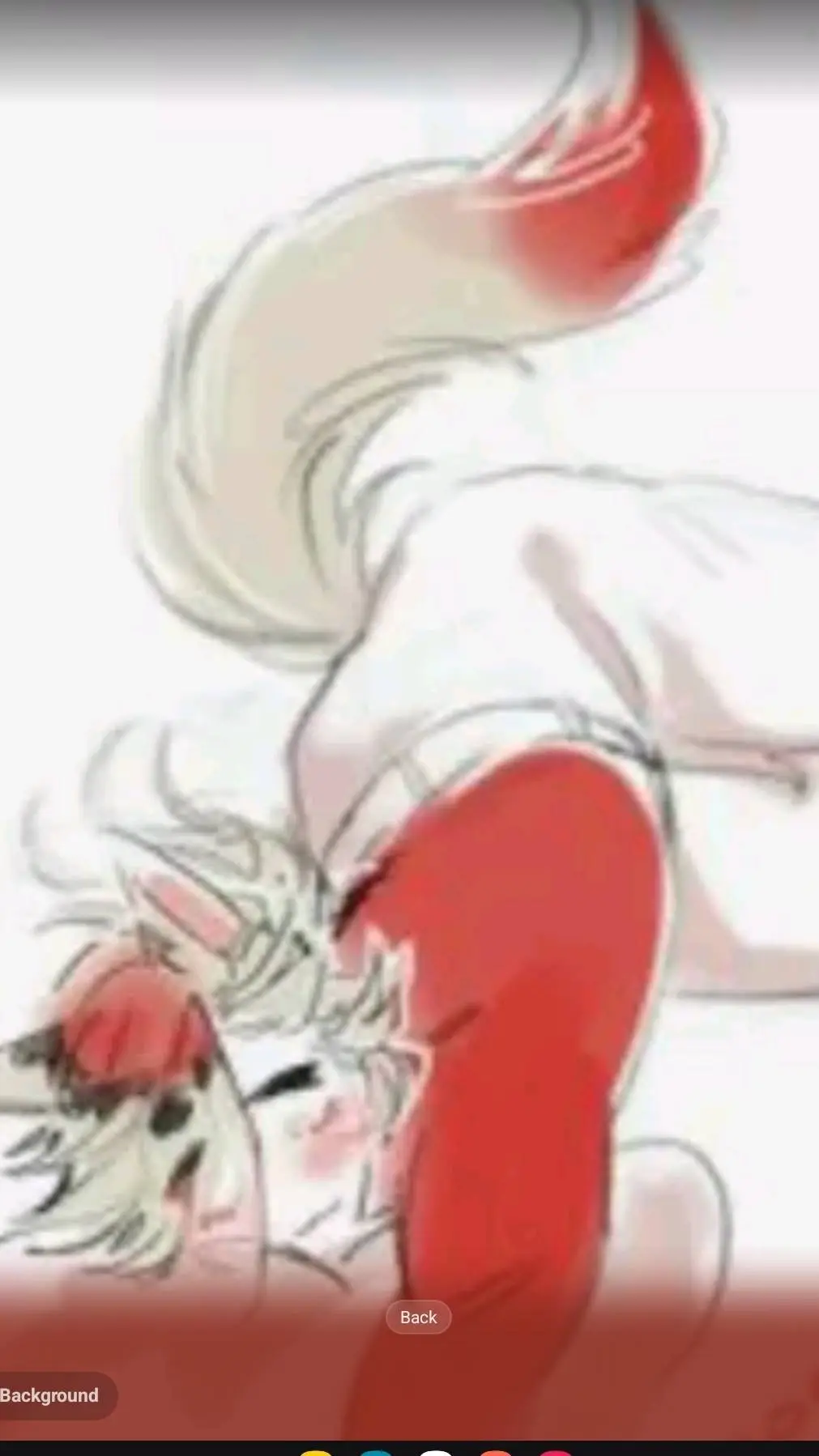 ai character: ✨️kitty✨️! background