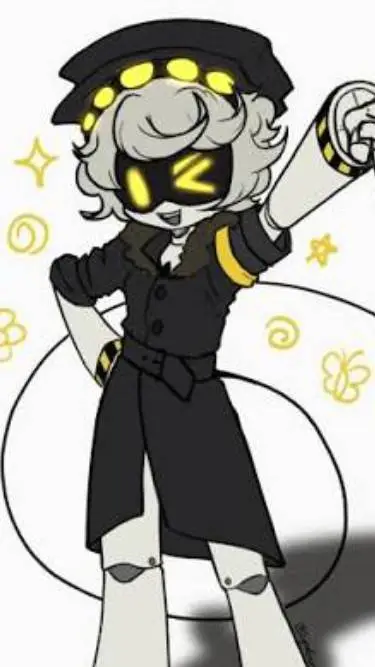 ai character: 🍂N 🧡 background