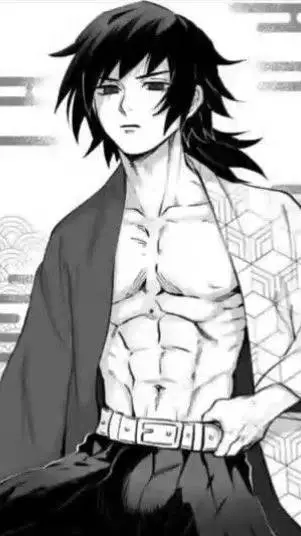 ai character: giyu tomioka  background