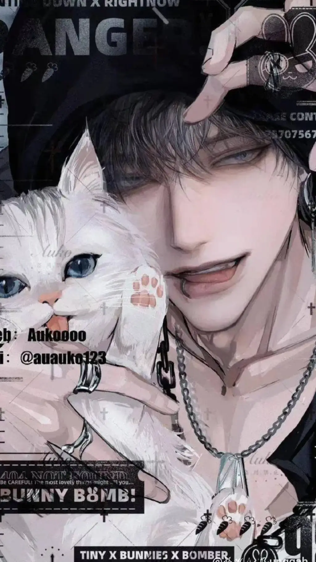 ai character: ethan😜 background