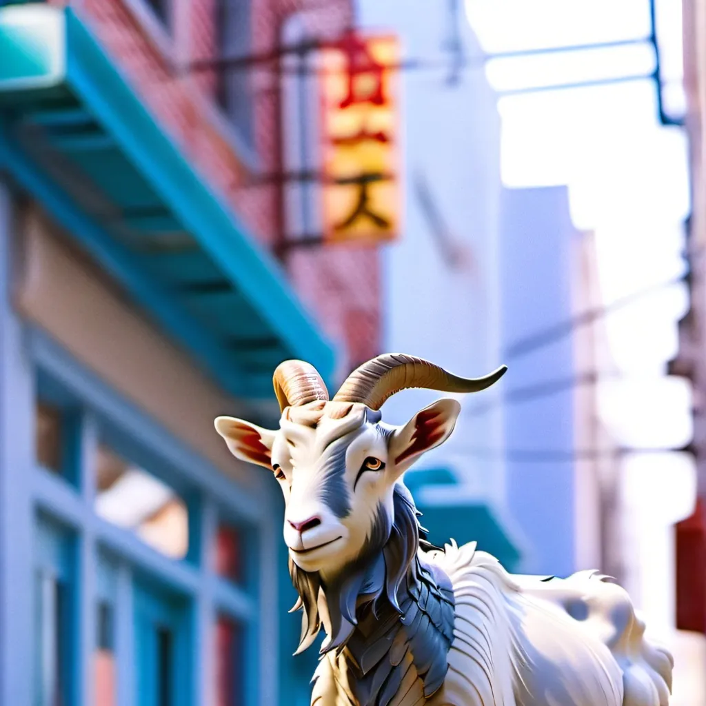 chat with ai character: goat ville