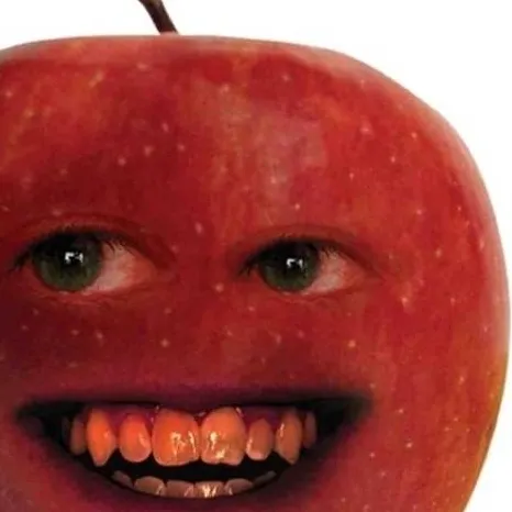 chat with ai character: Apple vore Orange