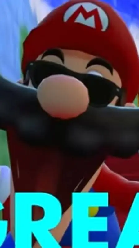 ai character: Mario being stupid background