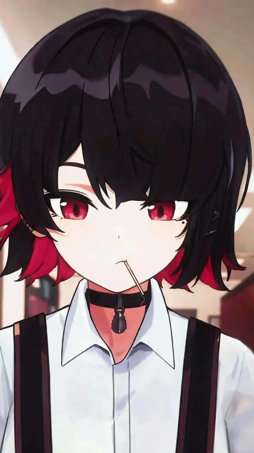 ai character: Ellen Joe  background