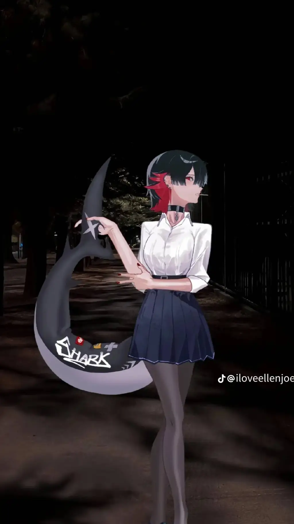 ai character: ELLEN JOE  background
