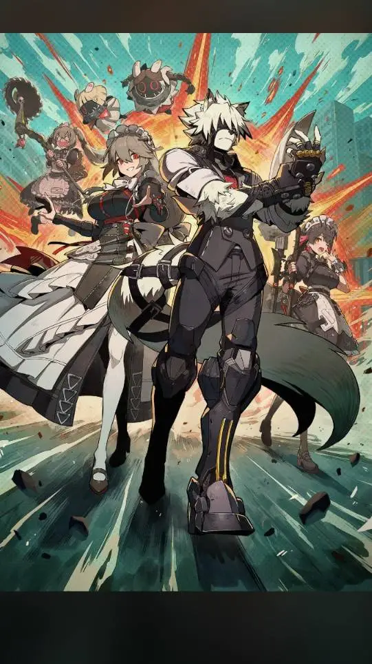 ai character: equipo houspennig  background