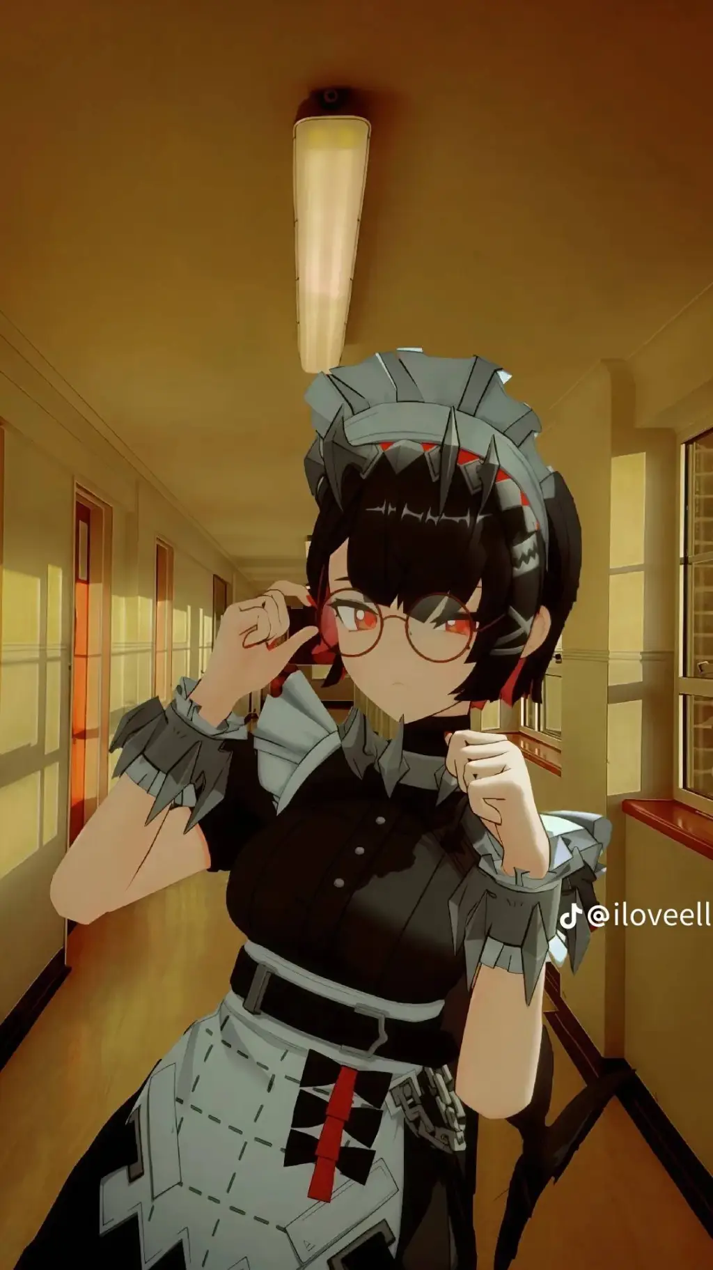 ai character: Ellen Joe  background