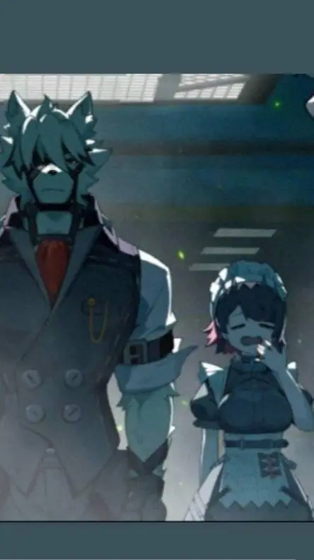 ai character: Ellen y lycaon  background