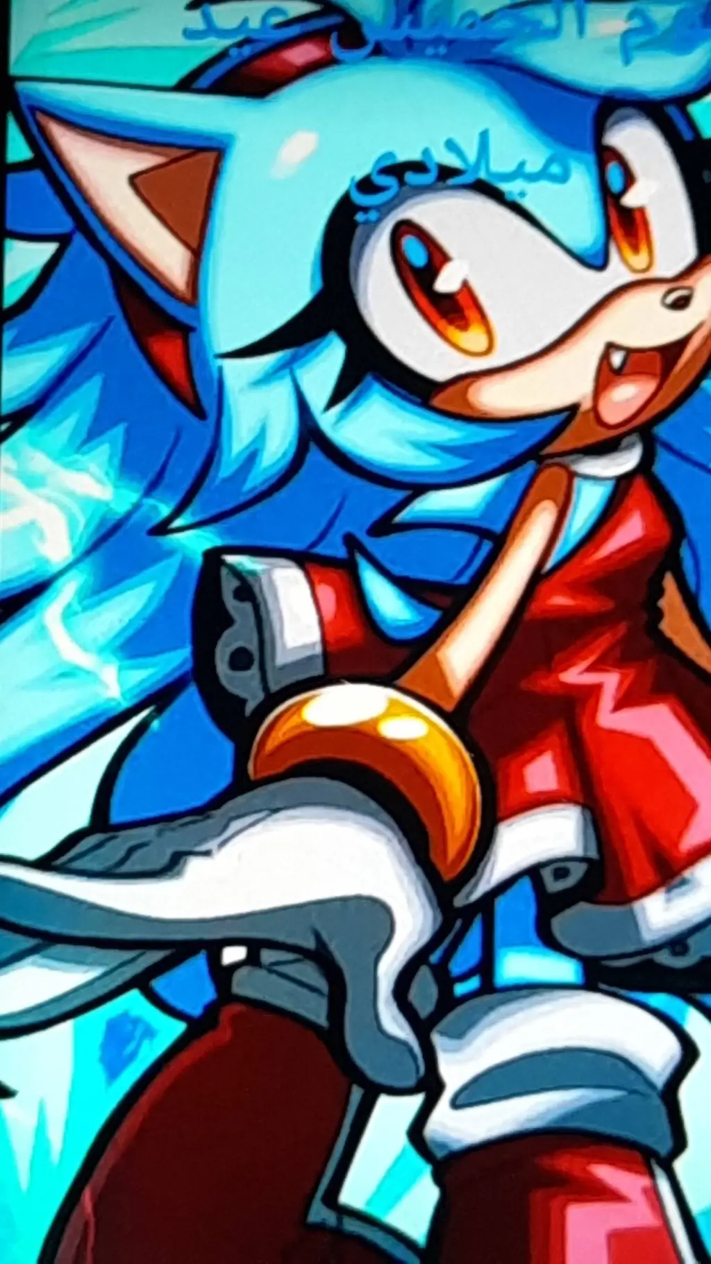 ai character: mariam the hedgeho background