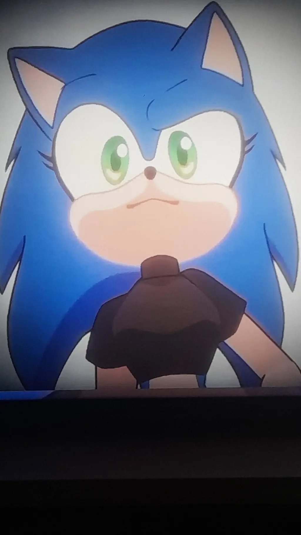 ai character: SONICA  background