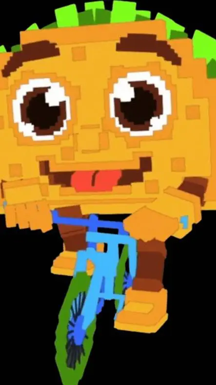 ai character: Tacorita Bicicleta background