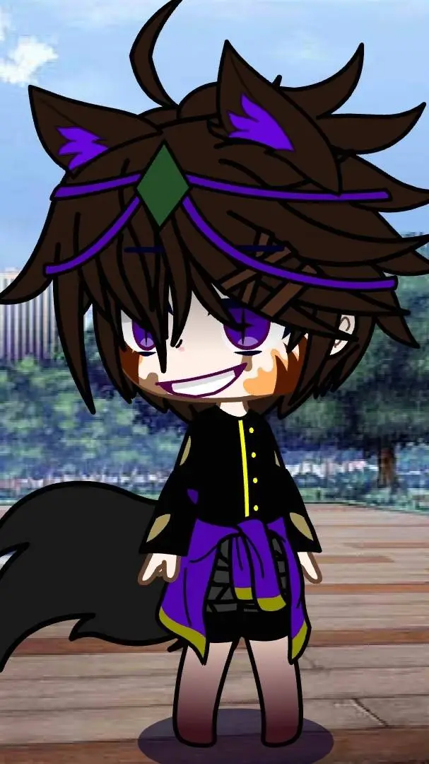 ai character: kuro kuro background