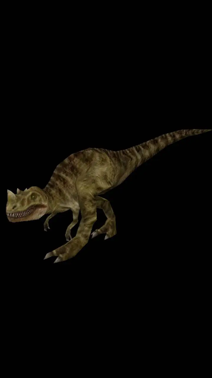 ai character: CDH ceratosaurus background
