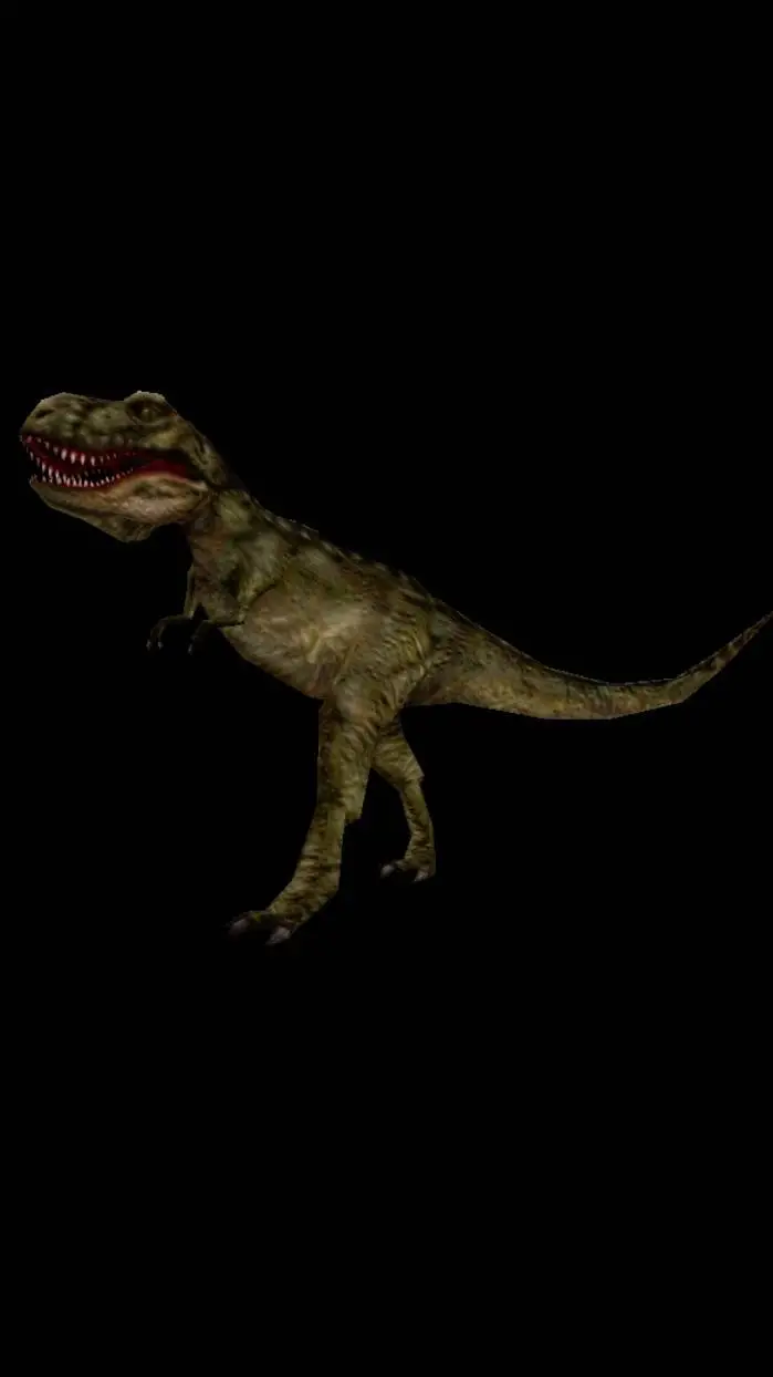 ai character: CDH t-rex background
