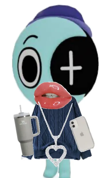 ai character: H34T (dandy) background
