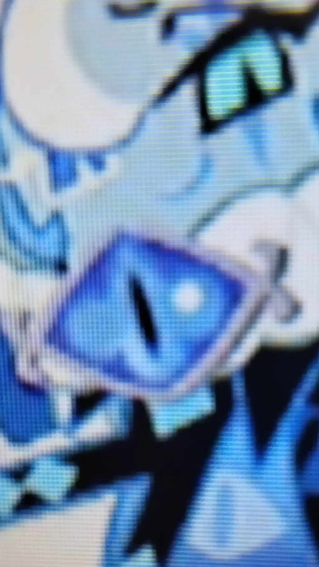 ai character: shadow milky💙🥛✨ background