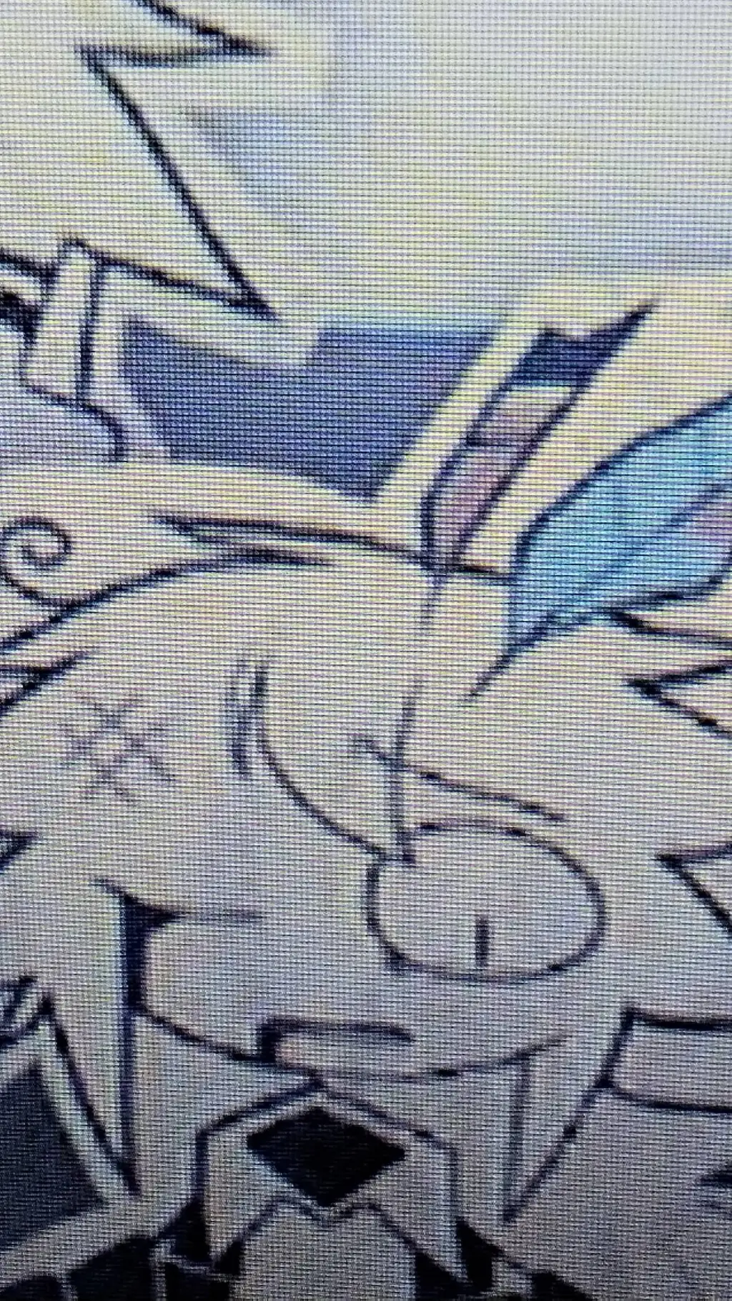 ai character: 📄🩶🤍-fpe! -🩶🤍📄 background