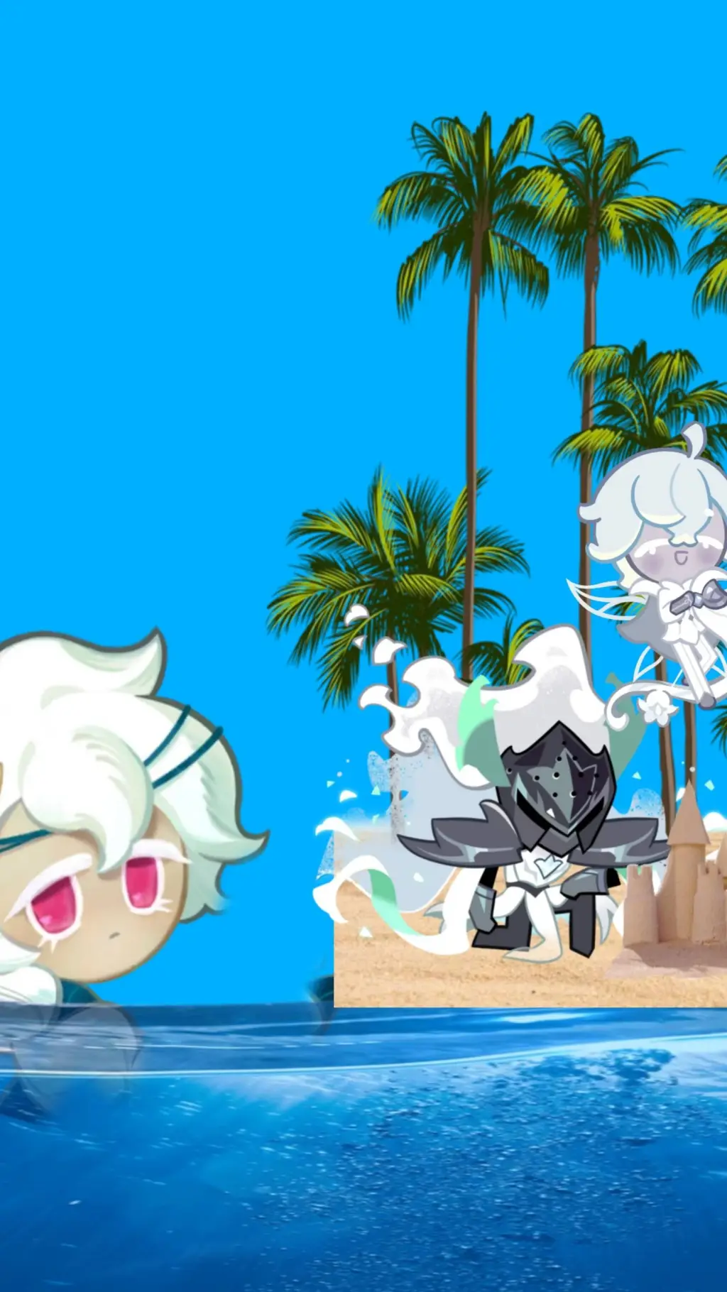 Talkie AI - Chat with crk on a beach!!! 